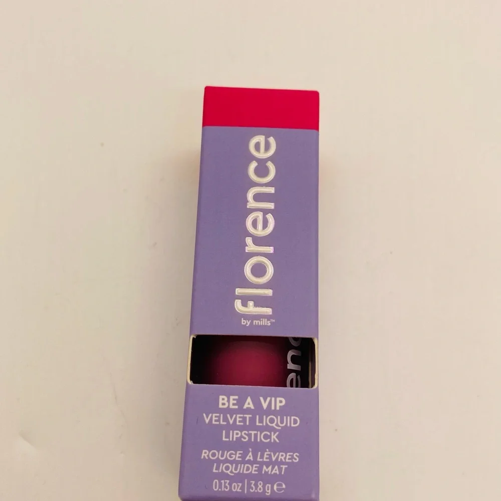 NWT Florence Velvet Liquid Lipstick Color: Go Off (Rosey Pink)